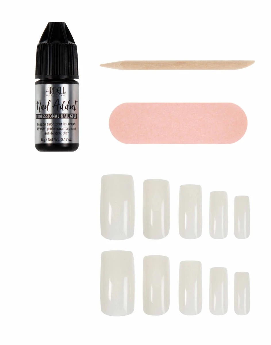 Ardell Nail Addict Natural Square Long Multipack - Image 4