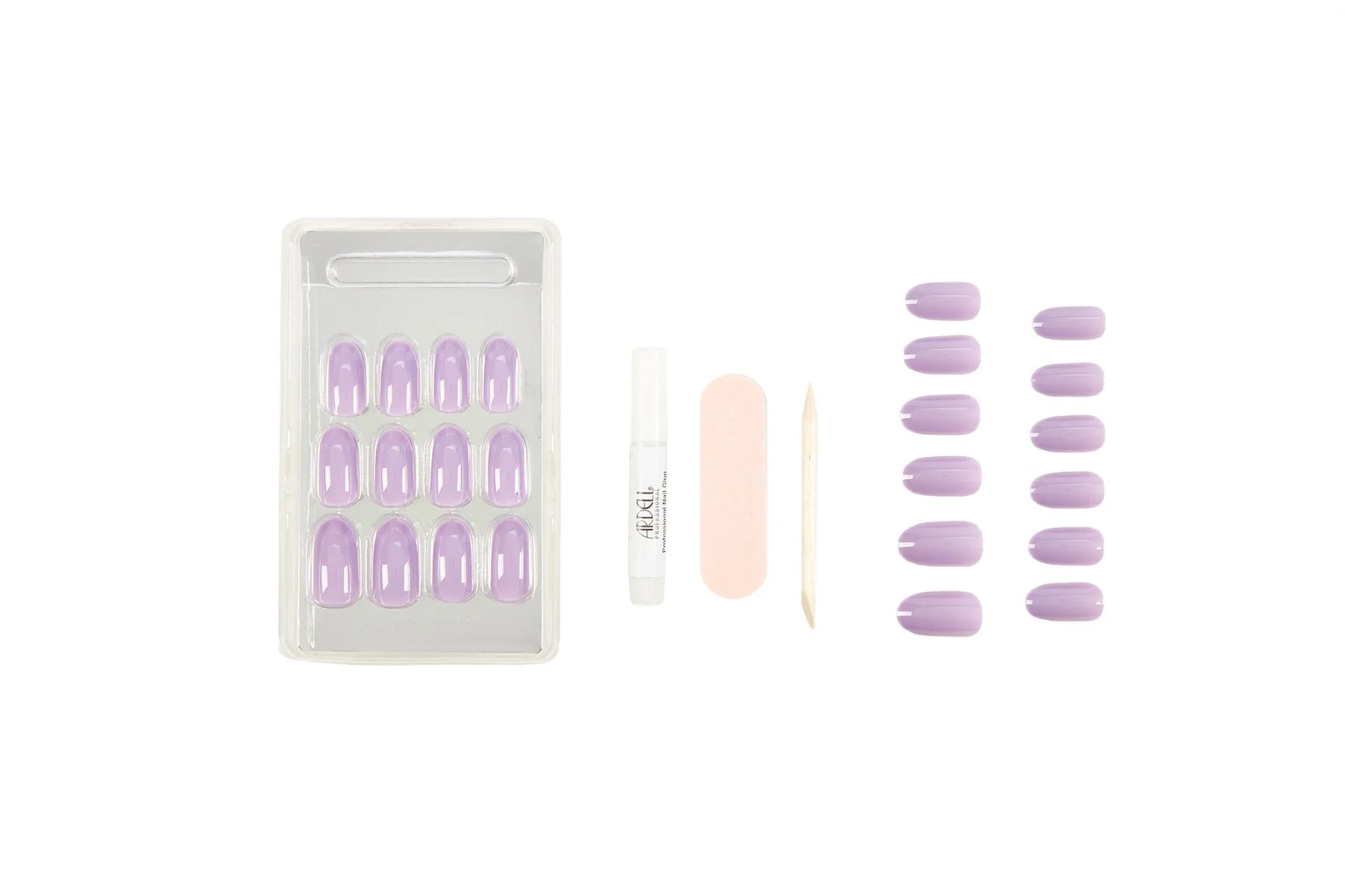 Ardell, Nail Addict Premium Artificial Nail Set, Lovely Lavender - Image 2