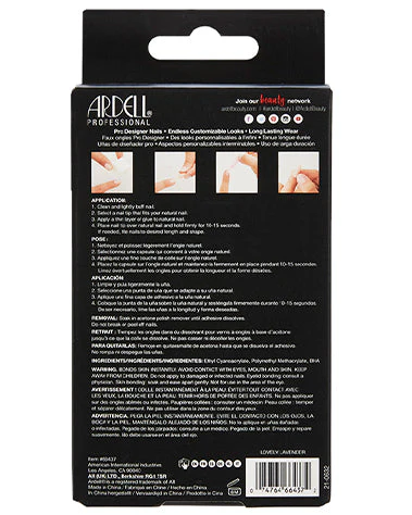 Ardell, Nail Addict Premium Artificial Nail Set, Lovely Lavender - Image 3