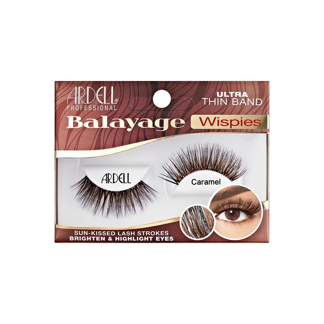 Balayage Wispies, Caramel