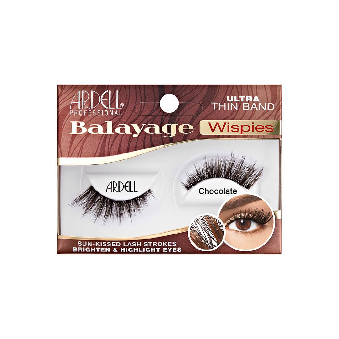 Balayage Wispies, Chocolate