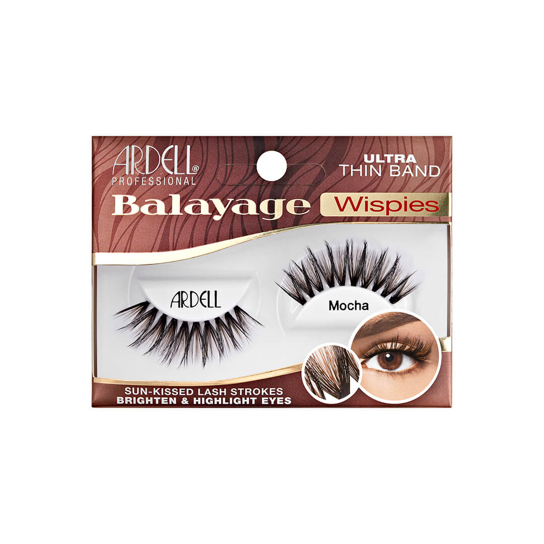 Balayage Wispies, Mocha