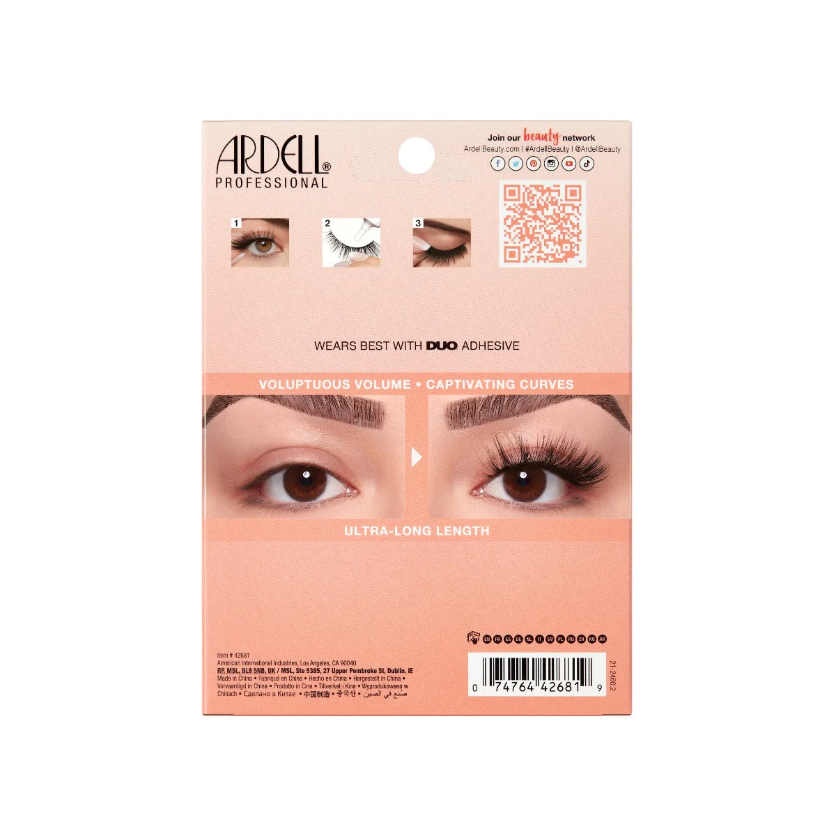 Big Beautiful Lashes, Like4likes, 4 Pack - Image 3