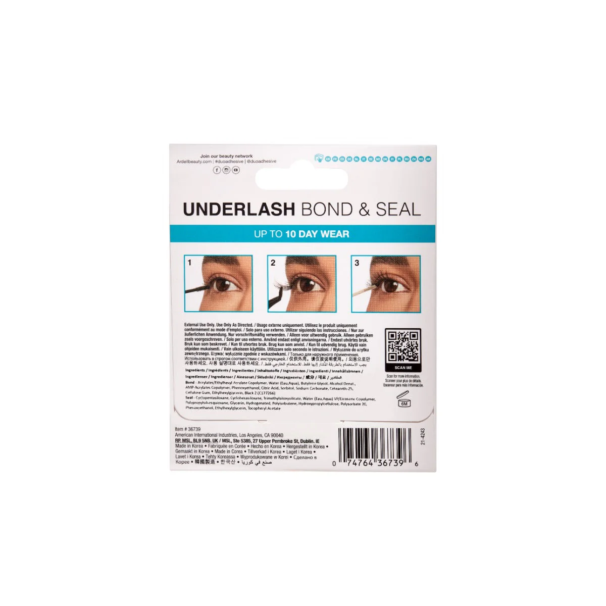 DUO Underlash Bond & Seal Adhesive 10 Day Wear - Image 3