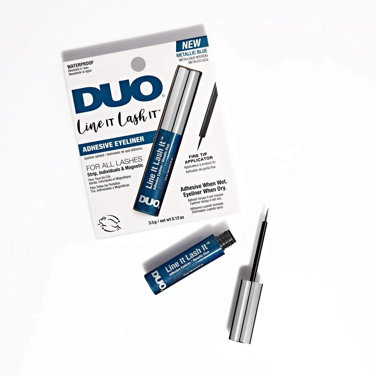DUO Line it Lash it Metallic Blue - Image 3