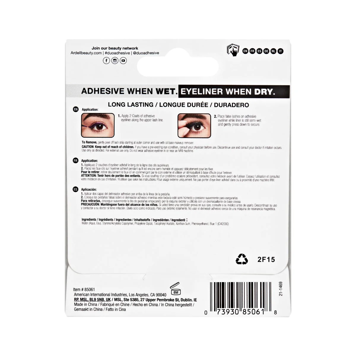 DUO Line it Lash it Metallic Purple - Image 5