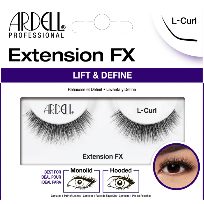 Extension FX Lash—L-Curl