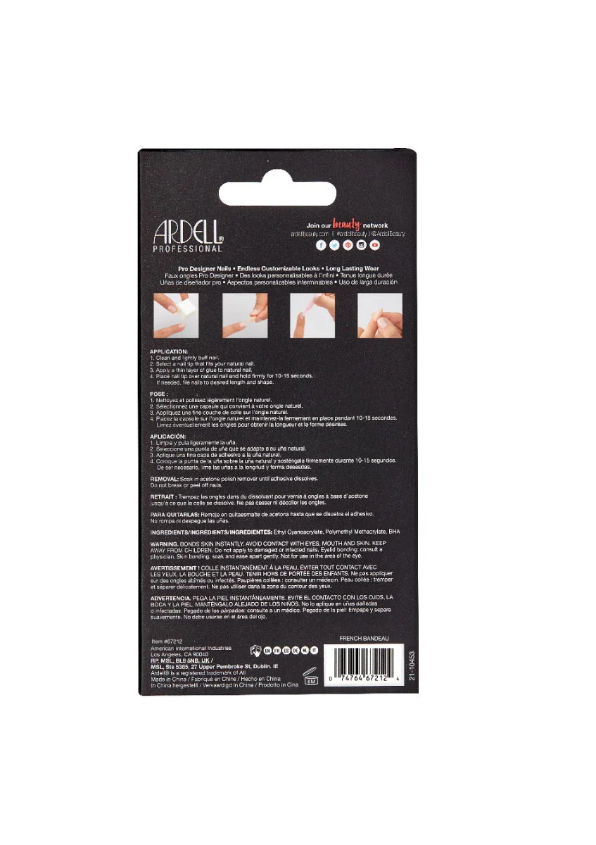 Nail Addict Eco French Bandeau - Image 3