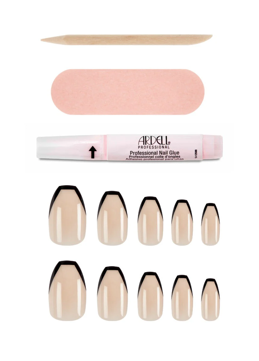 Nail Addict Eco French Noir - Image 4