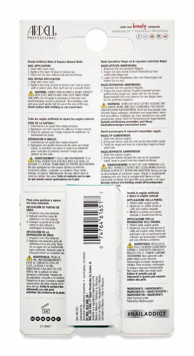 Nail Addict Gel Nail Glue - Image 4