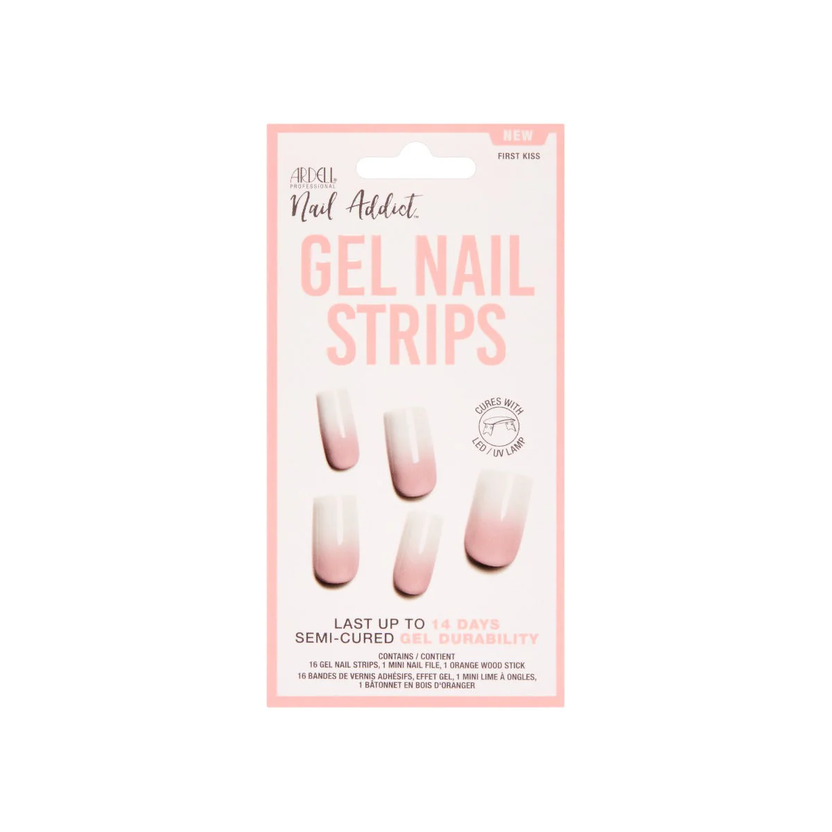 Nail Addict Gel Nail Strips - First Kiss