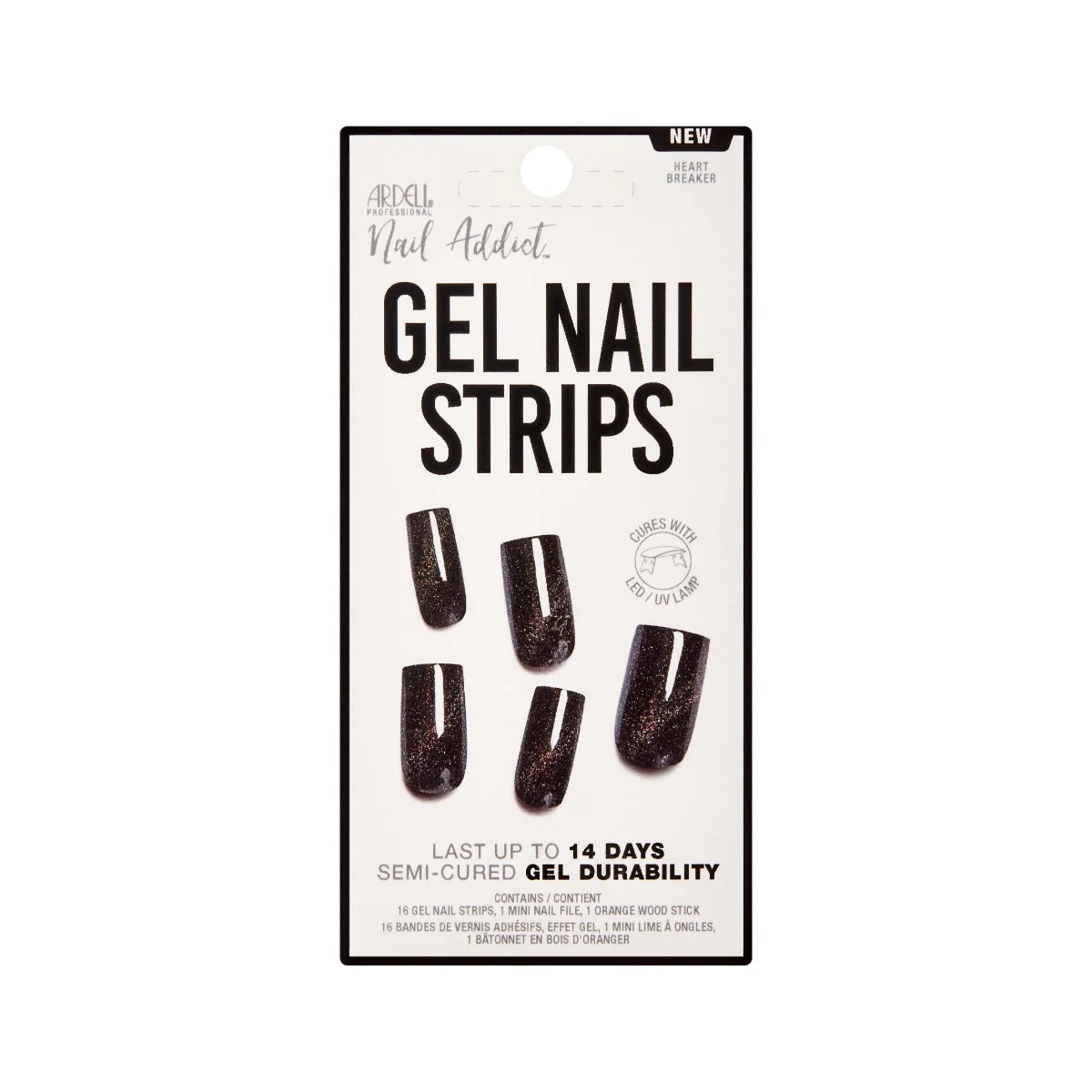 Nail Addict Gel Nail Strips - Heart Breaker