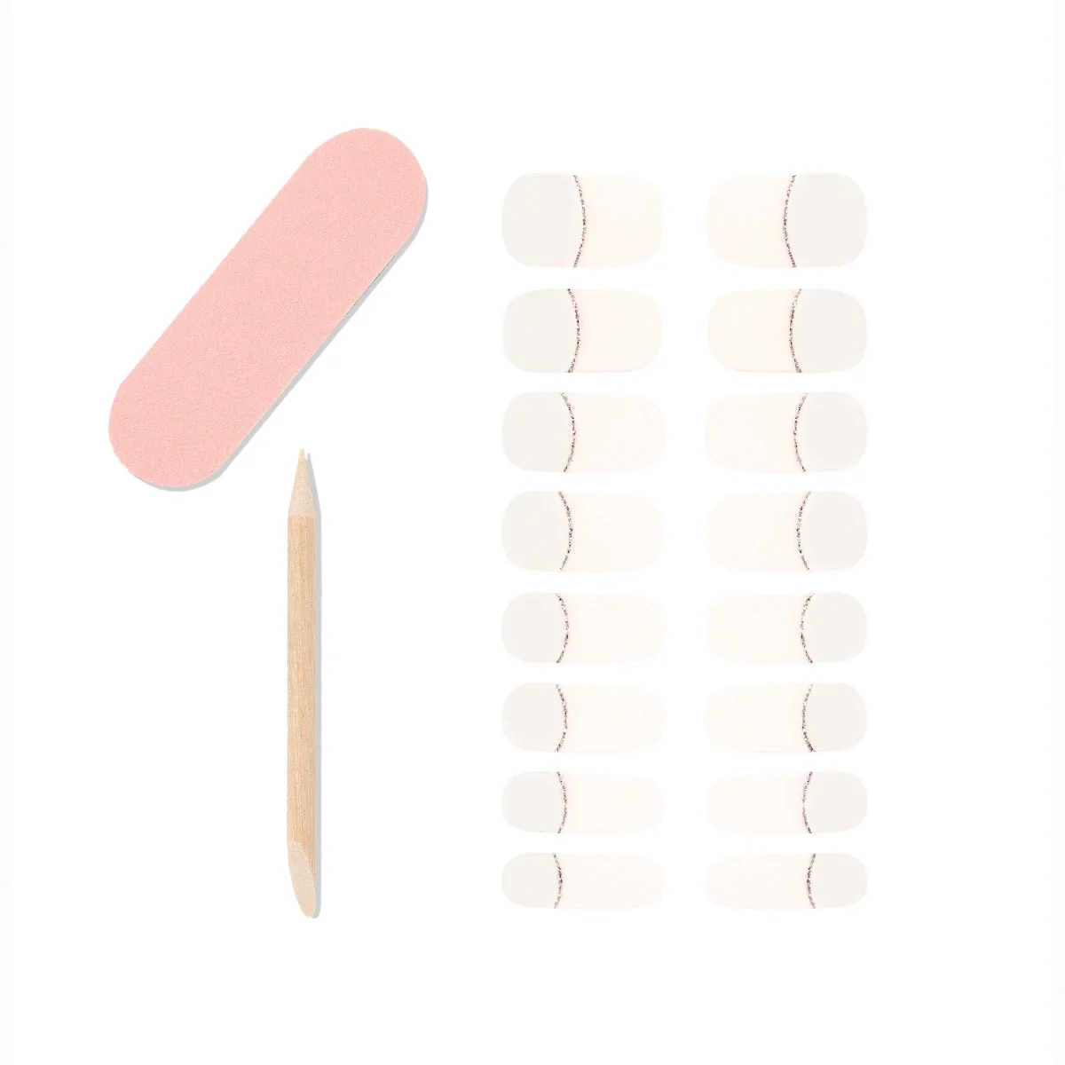 Nail Addict Gel Nail Strips - Honey Mooning - Image 2