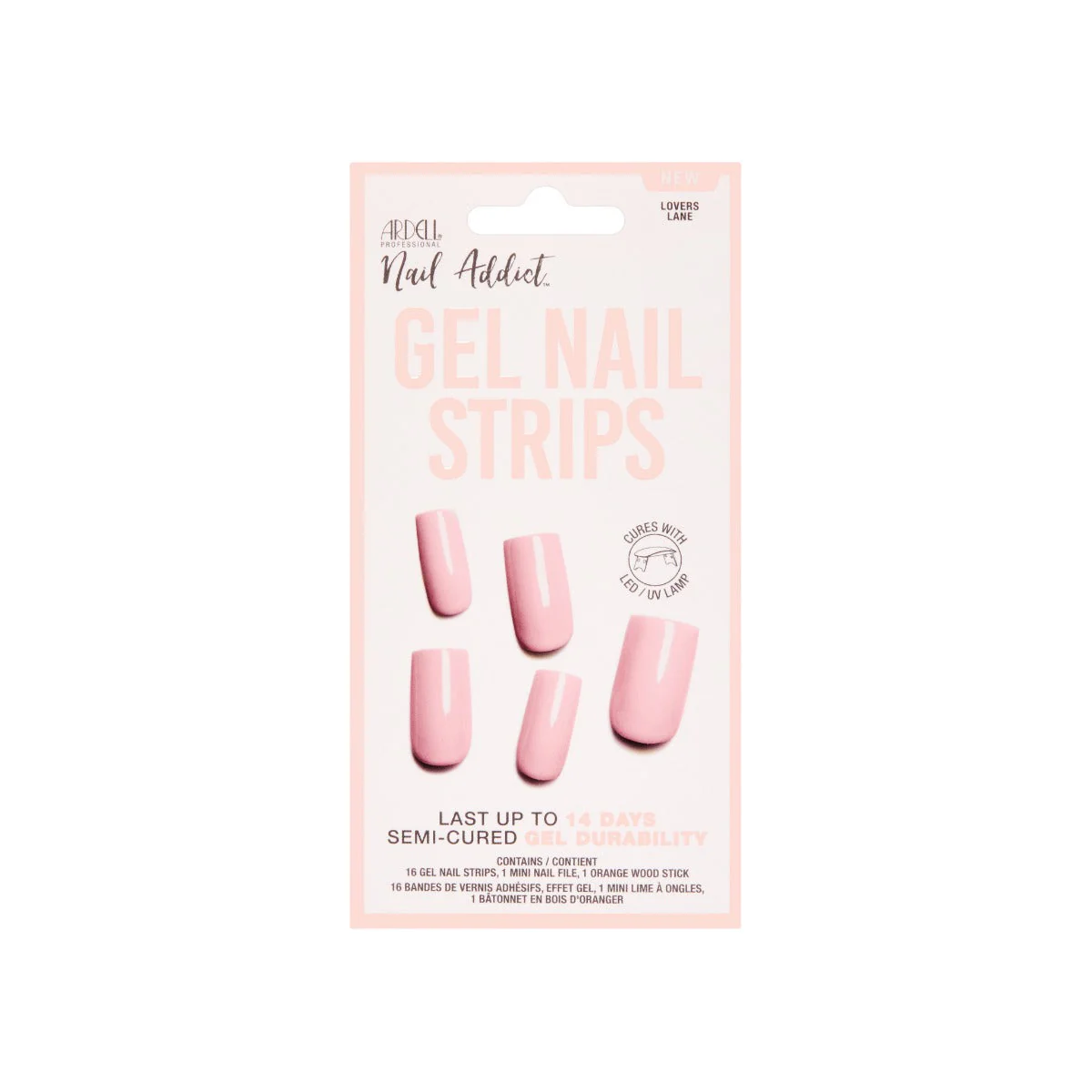 Nail Addict Gel Nail Strips - Lovers Lane