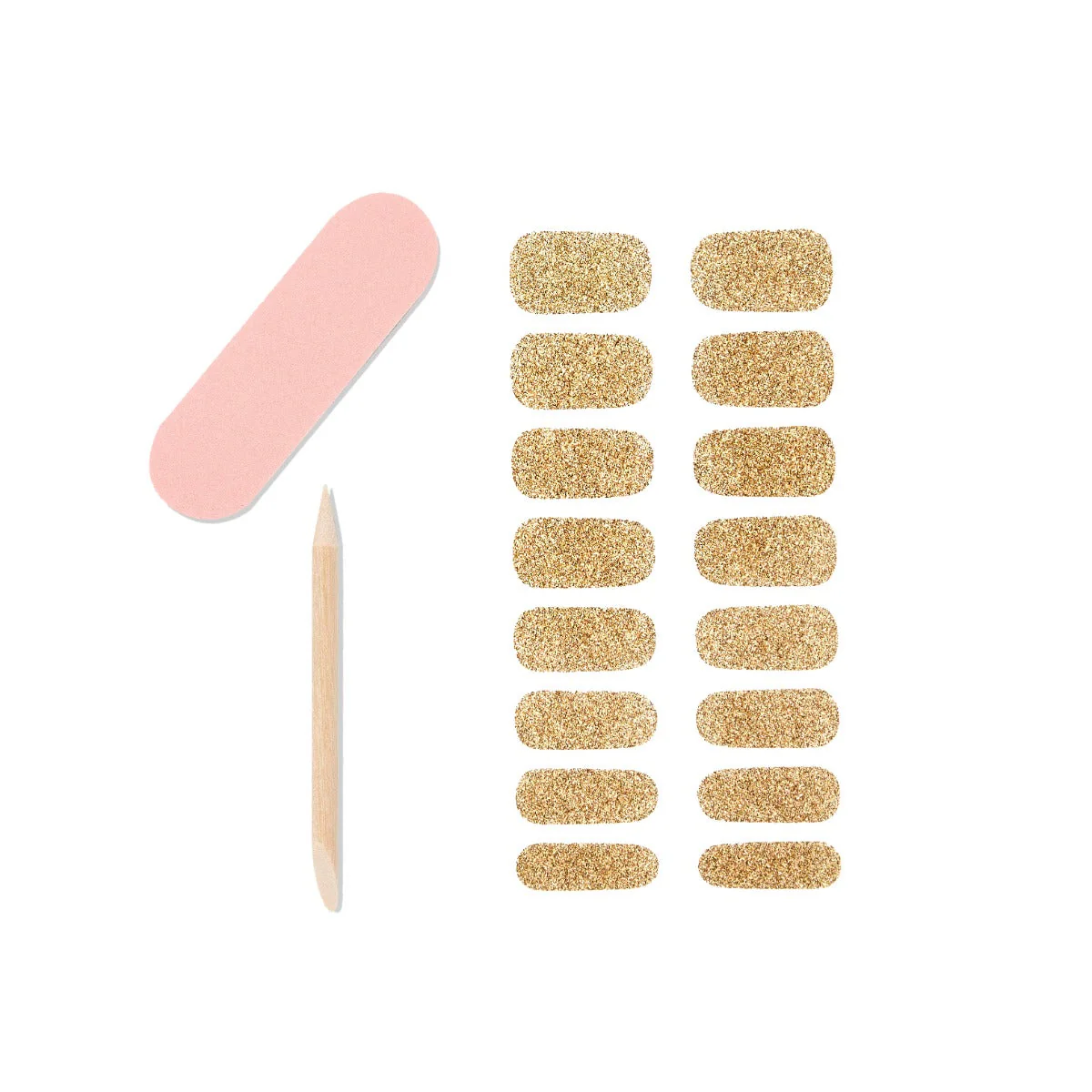 Nail Addict Gel Nail Strips - Pot of Gold - Image 2