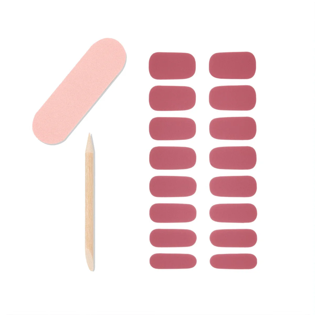 Nail Addict Gel Nail Strips - Wild Roses - Image 3