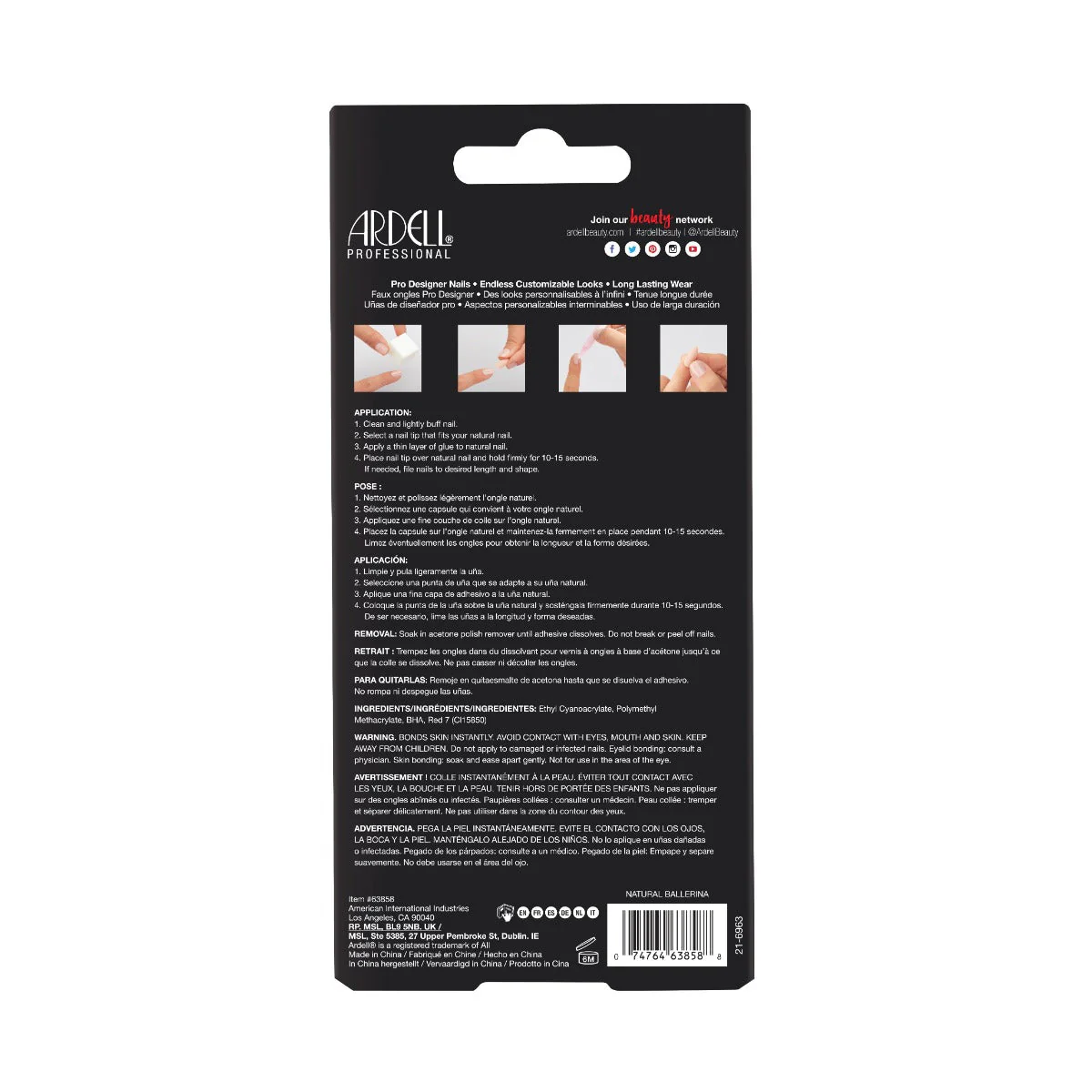 Nail Addict Natural Ballerina Multipack - Image 3