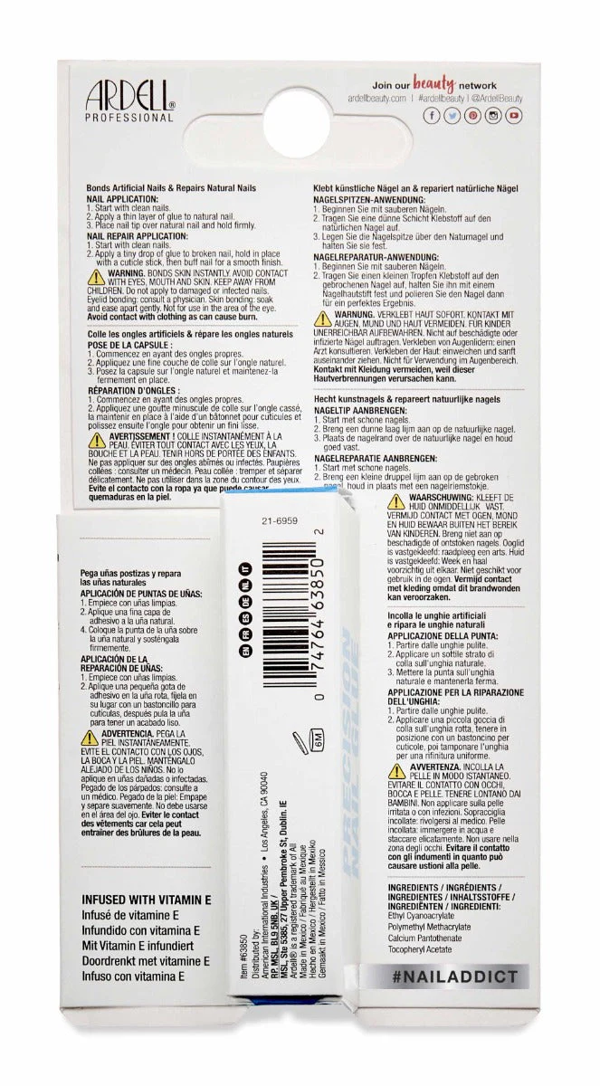Nail Addict Precision Nail Glue - Image 5