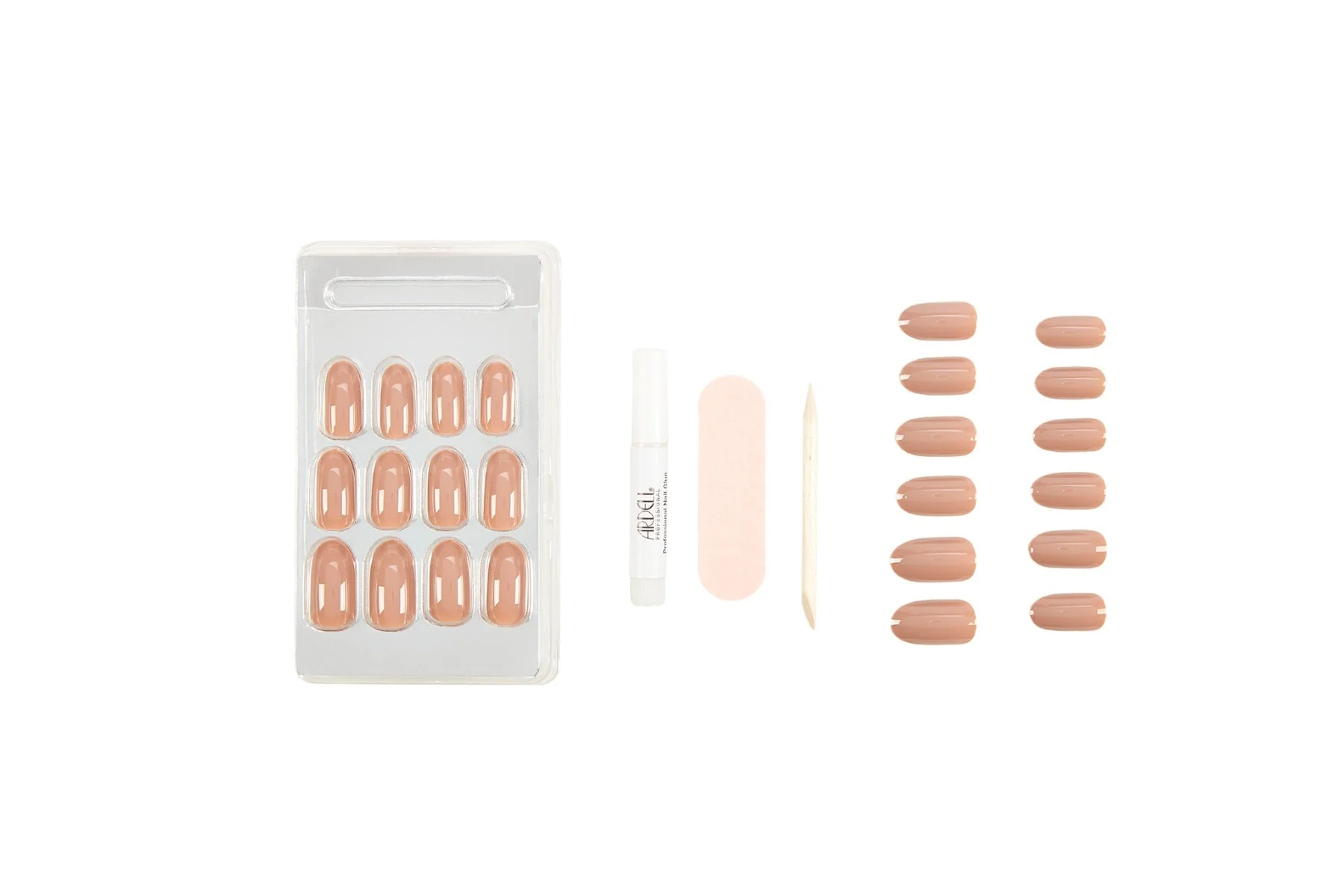 Nail Addict Premium Artificial Nail Set, Latte - Image 3