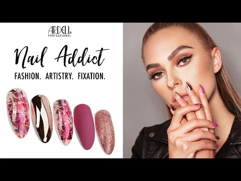 Nail Addict Premium Artificial Nail Set, Matte Blue - Image 3