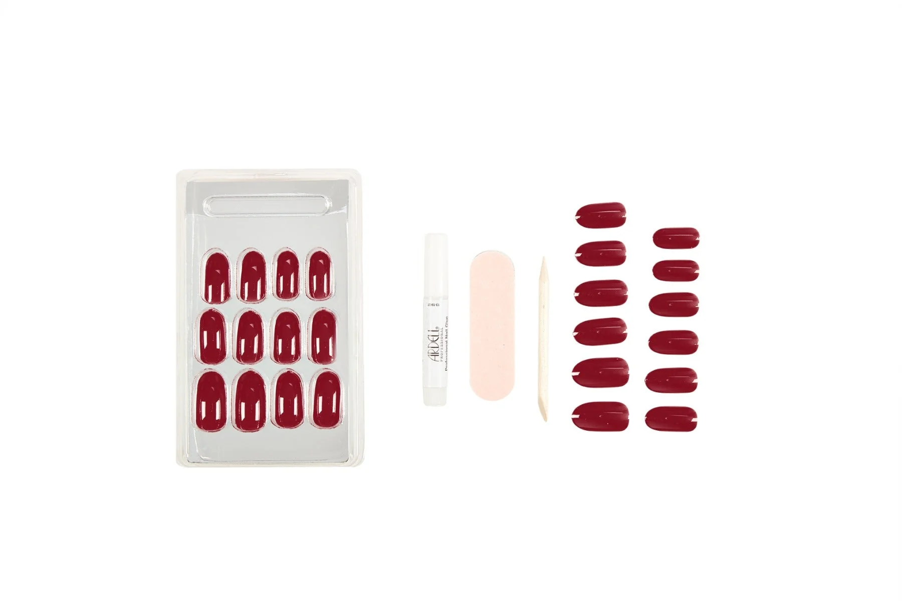 Nail Addict Premium Artificial Nail Set, Sip of Wine - Image 3