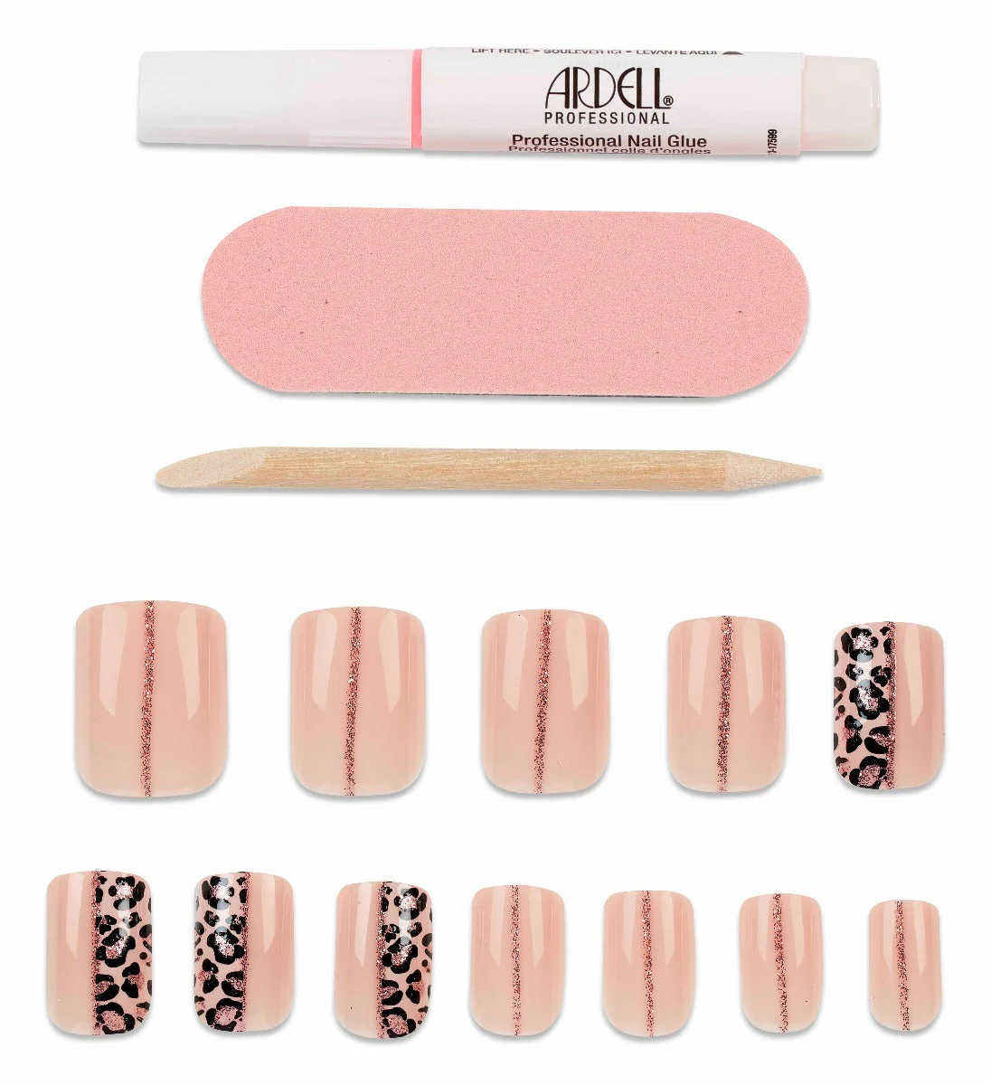 Nail Addict Premium Nail Set, Cheetah Accent - Image 3