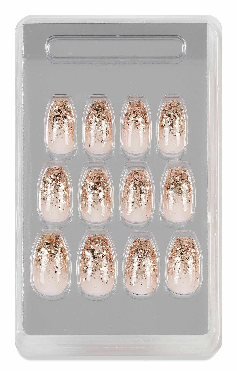 Nail Addict Premium Nail Set, Dripping in Gold - Image 4