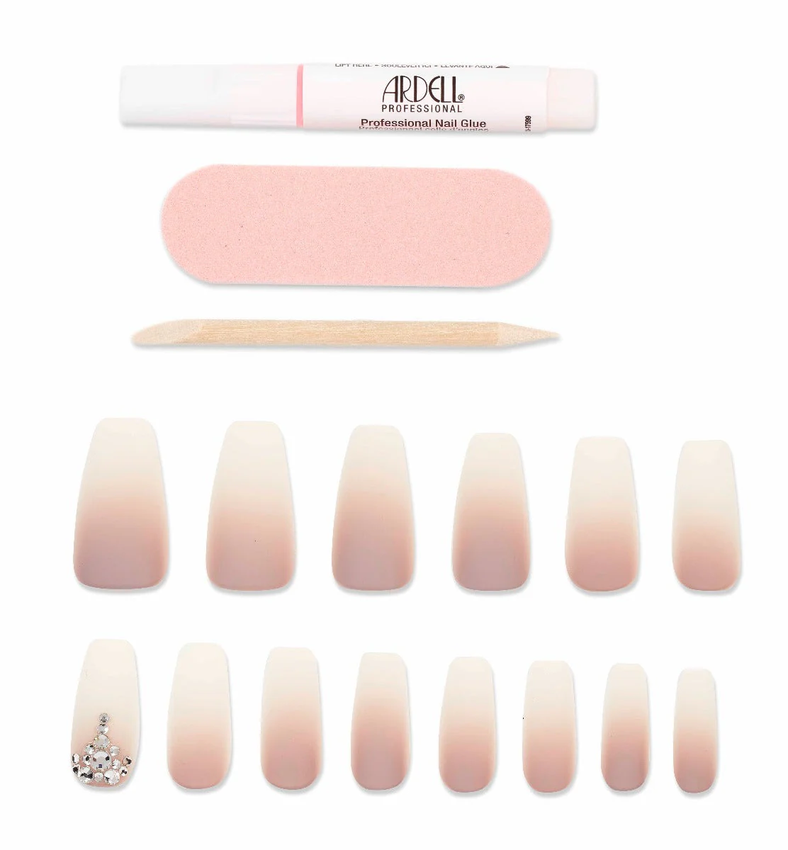 Nail Addict Premium Nail Set, Rich Tan Ombré - Image 3