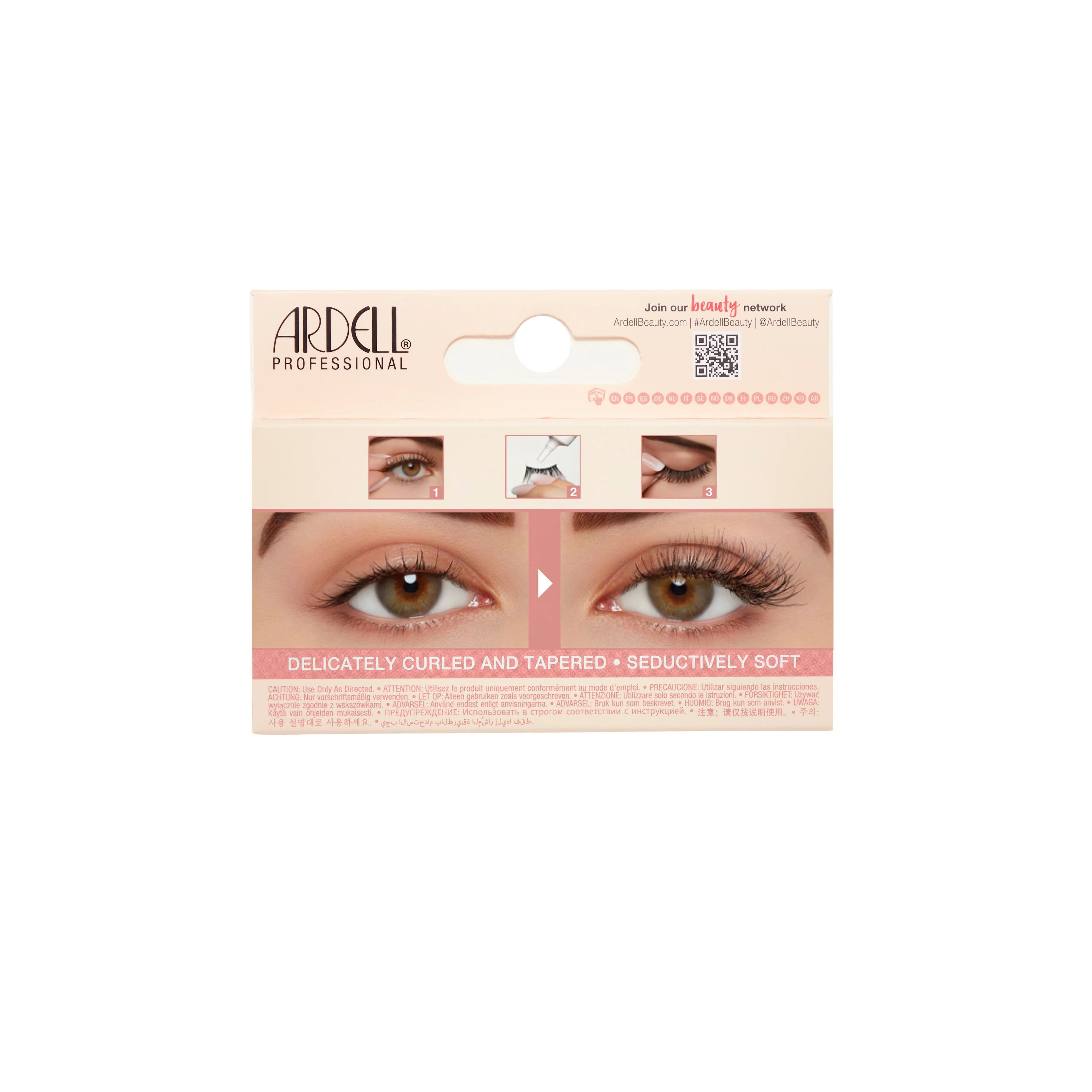 Naked Lash 3/4 length 424 with DUO 1 gram Glue - Image 4