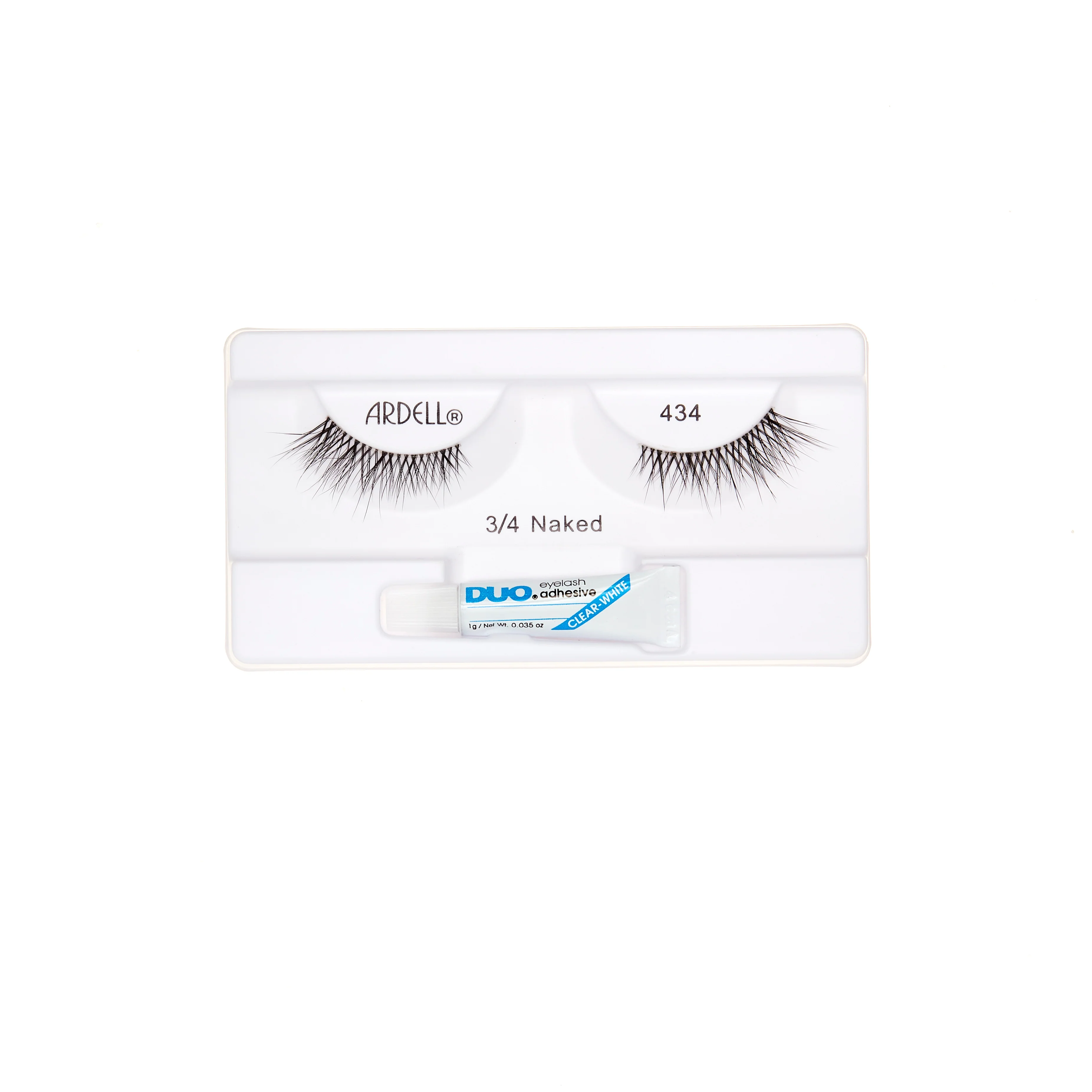 Naked Lash 3/4 length 434 with DUO 1 gram Glue - Image 2