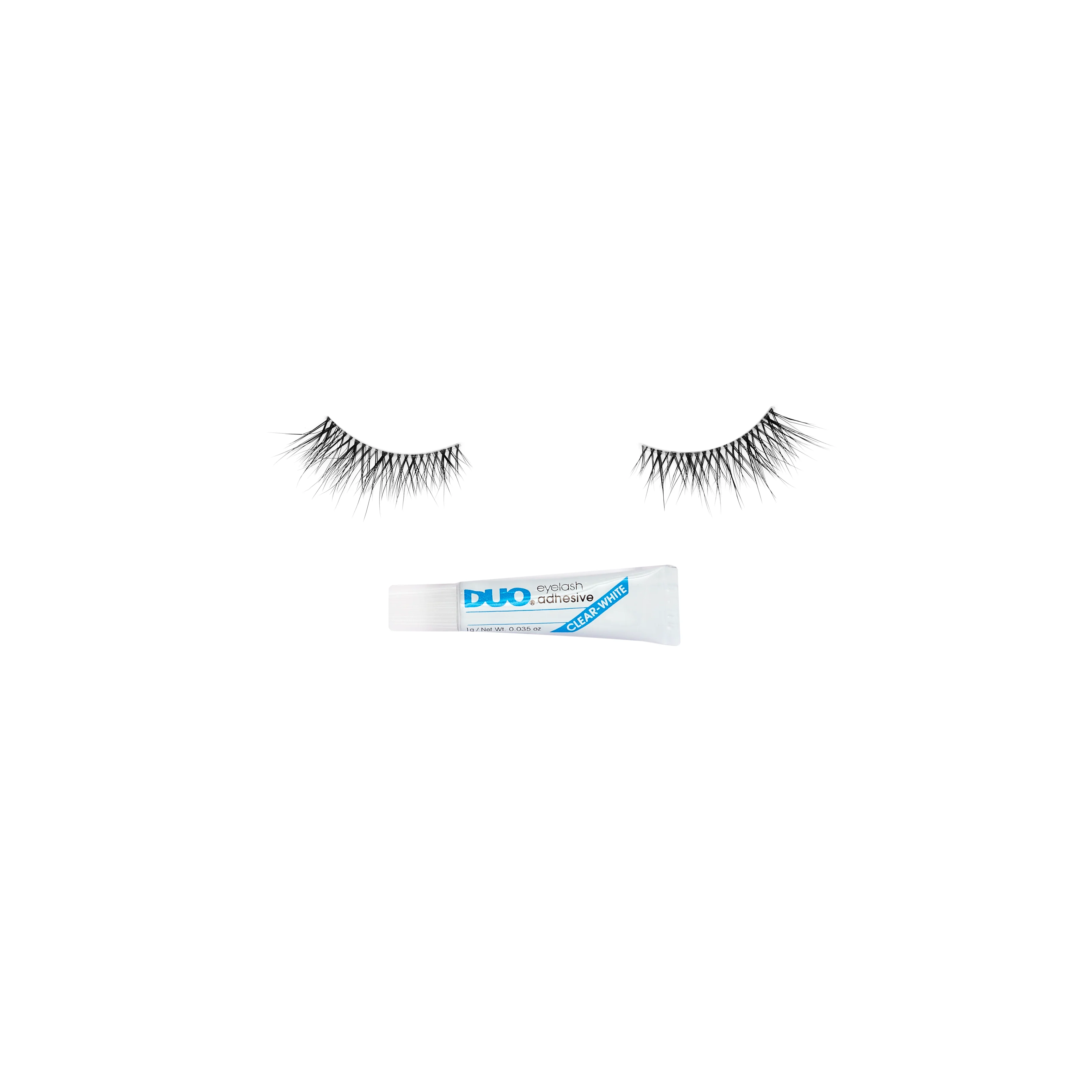 Naked Lash 3/4 length 434 with DUO 1 gram Glue - Image 3