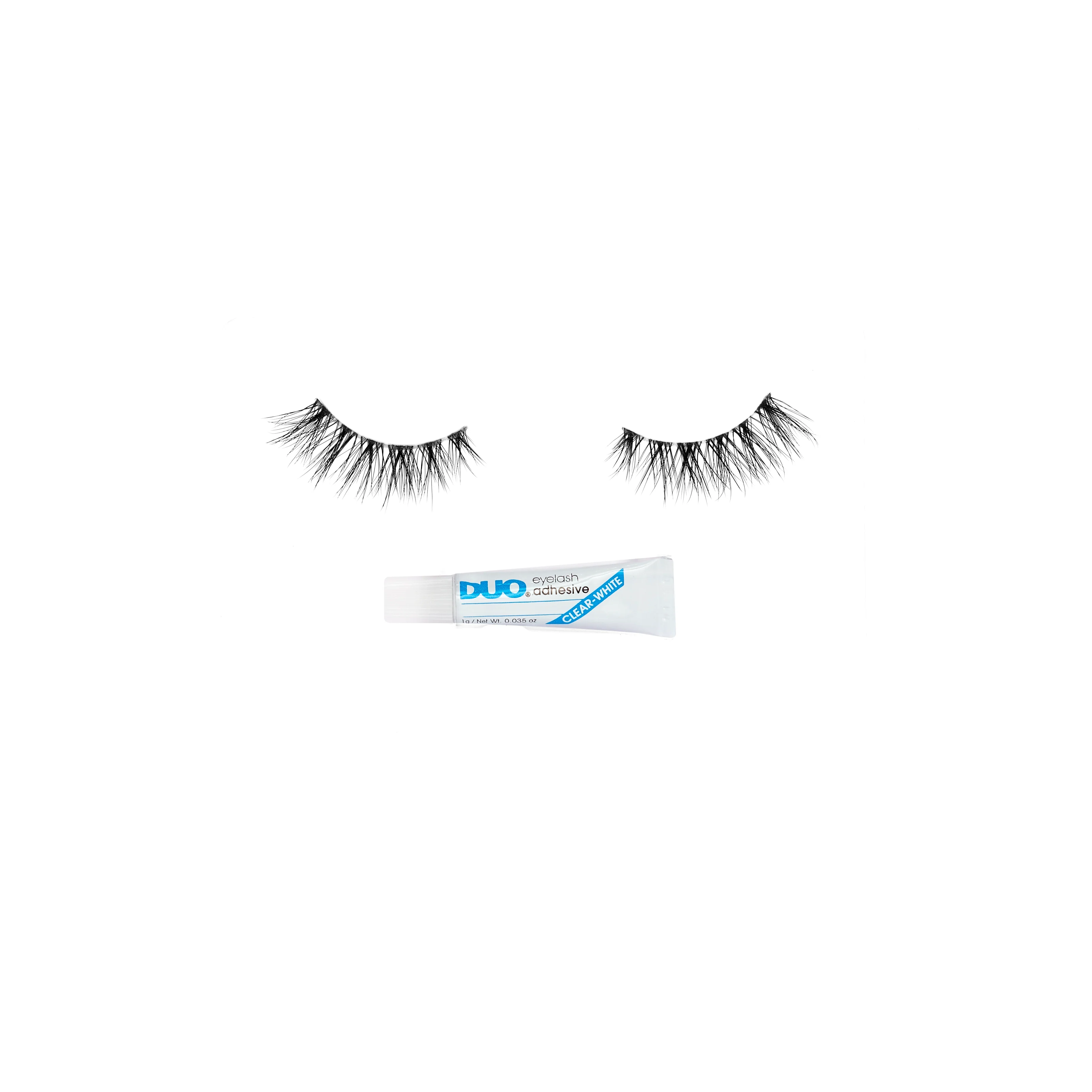 Naked Lash 3/4 length 435 with DUO 1 gram Glue - Image 3