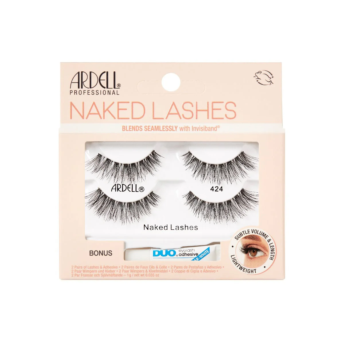 Naked Lashes 424, 2-Pack