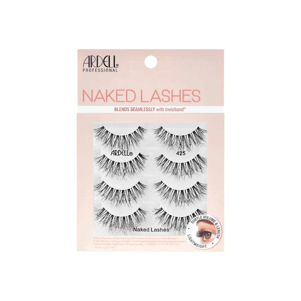 Naked Lashes 425, 4-Pack