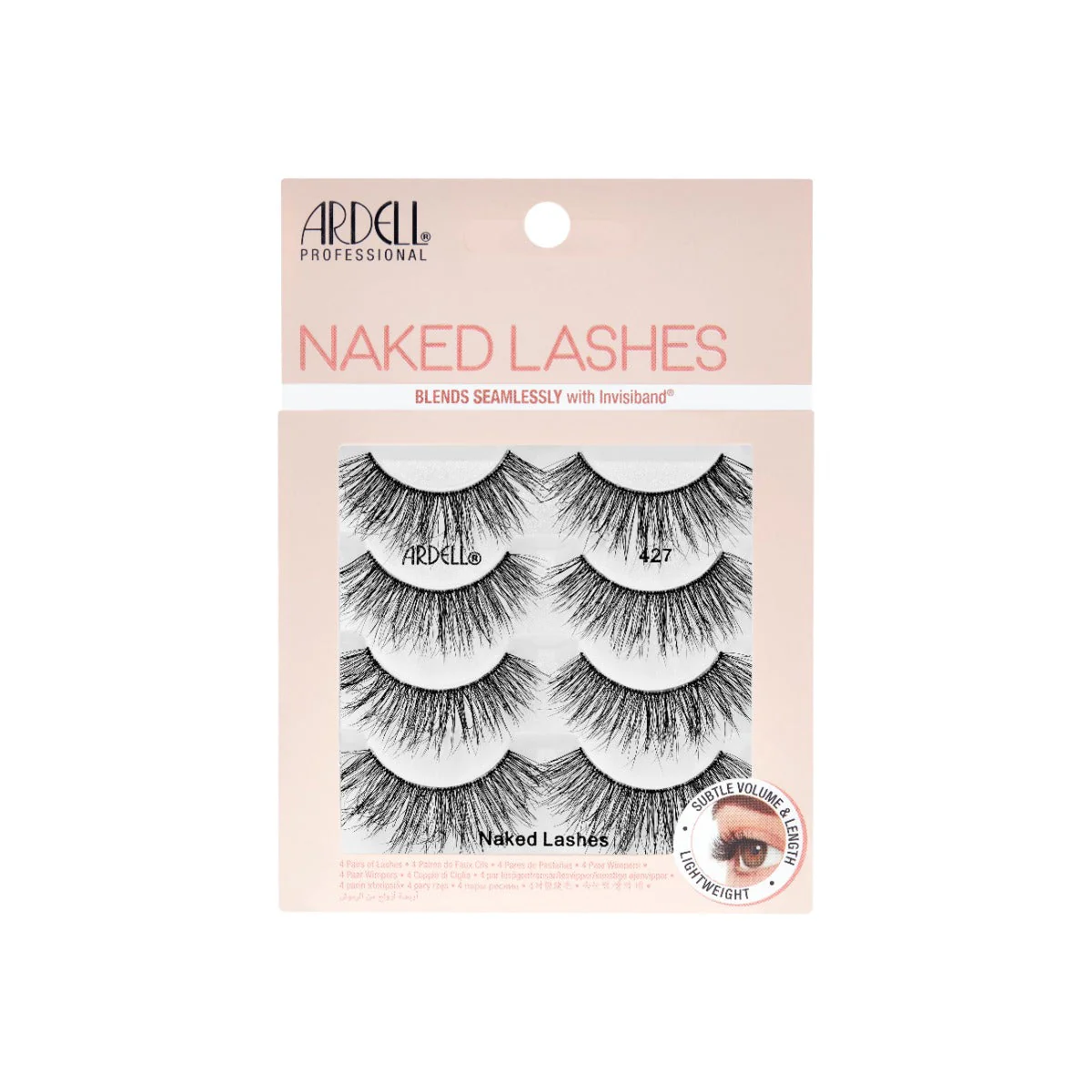 Naked Lashes 427, 4-Pack