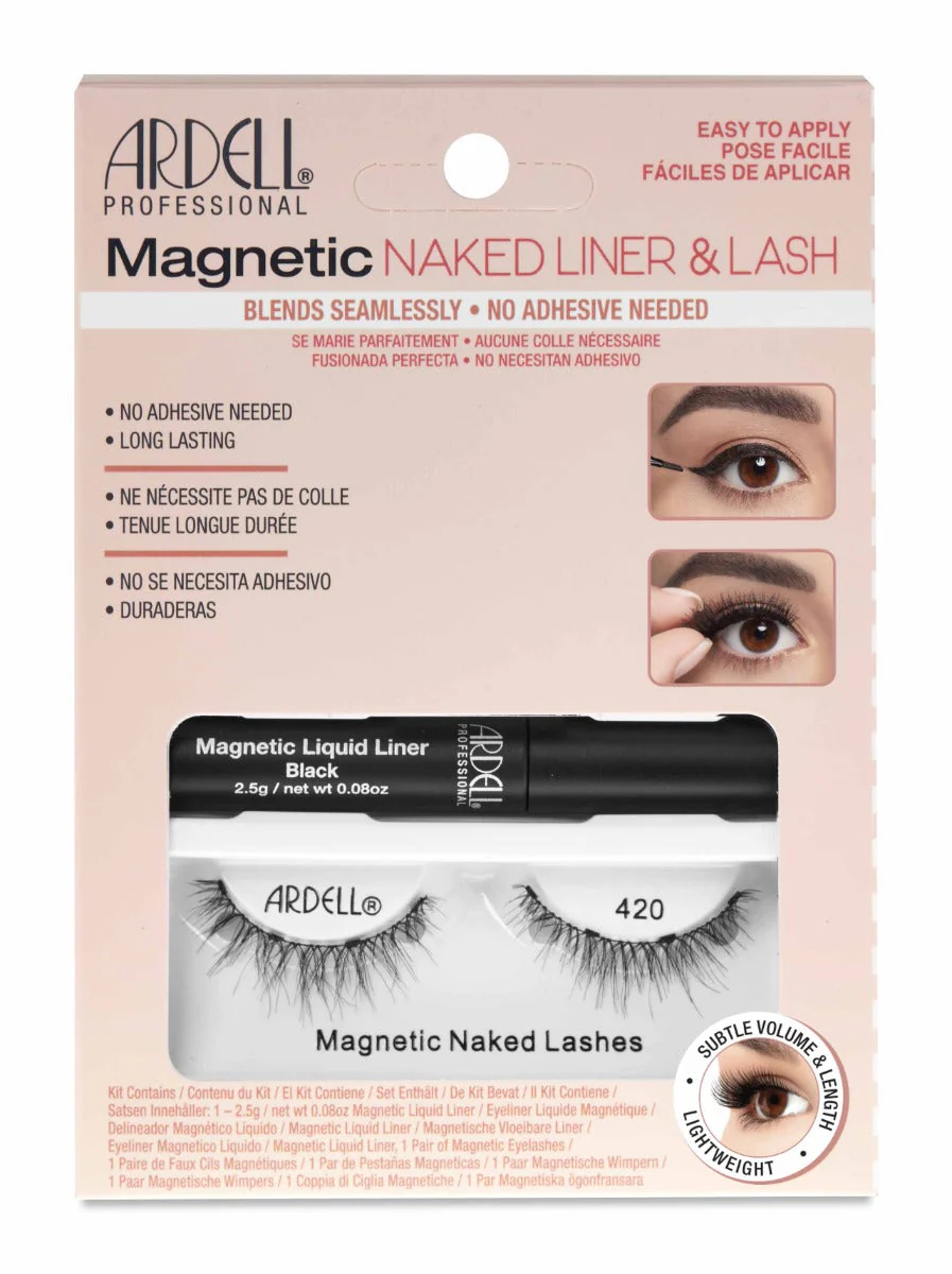 Naked Magnetic Liquid Liner & Lash Kit, 420