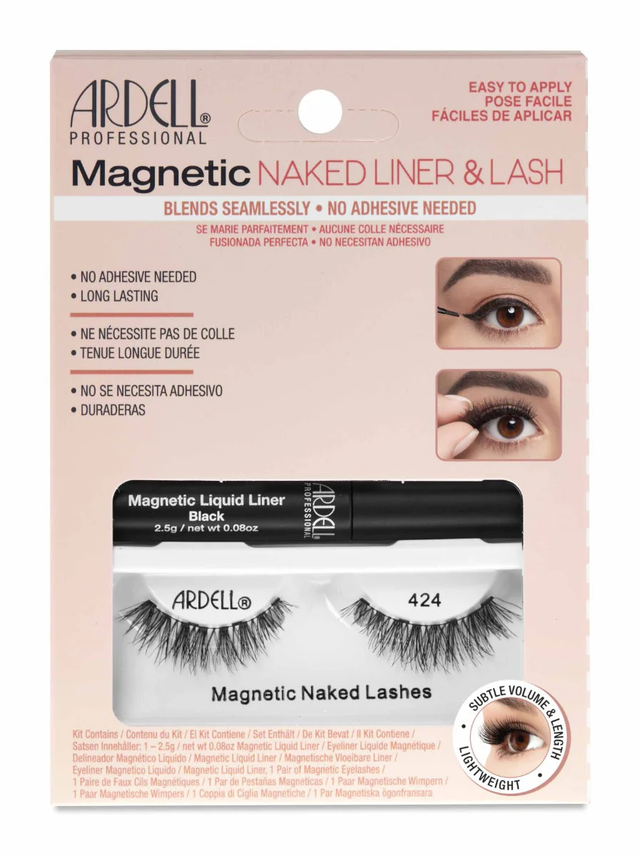 Naked Magnetic Liquid Liner & Lash Kit, 424