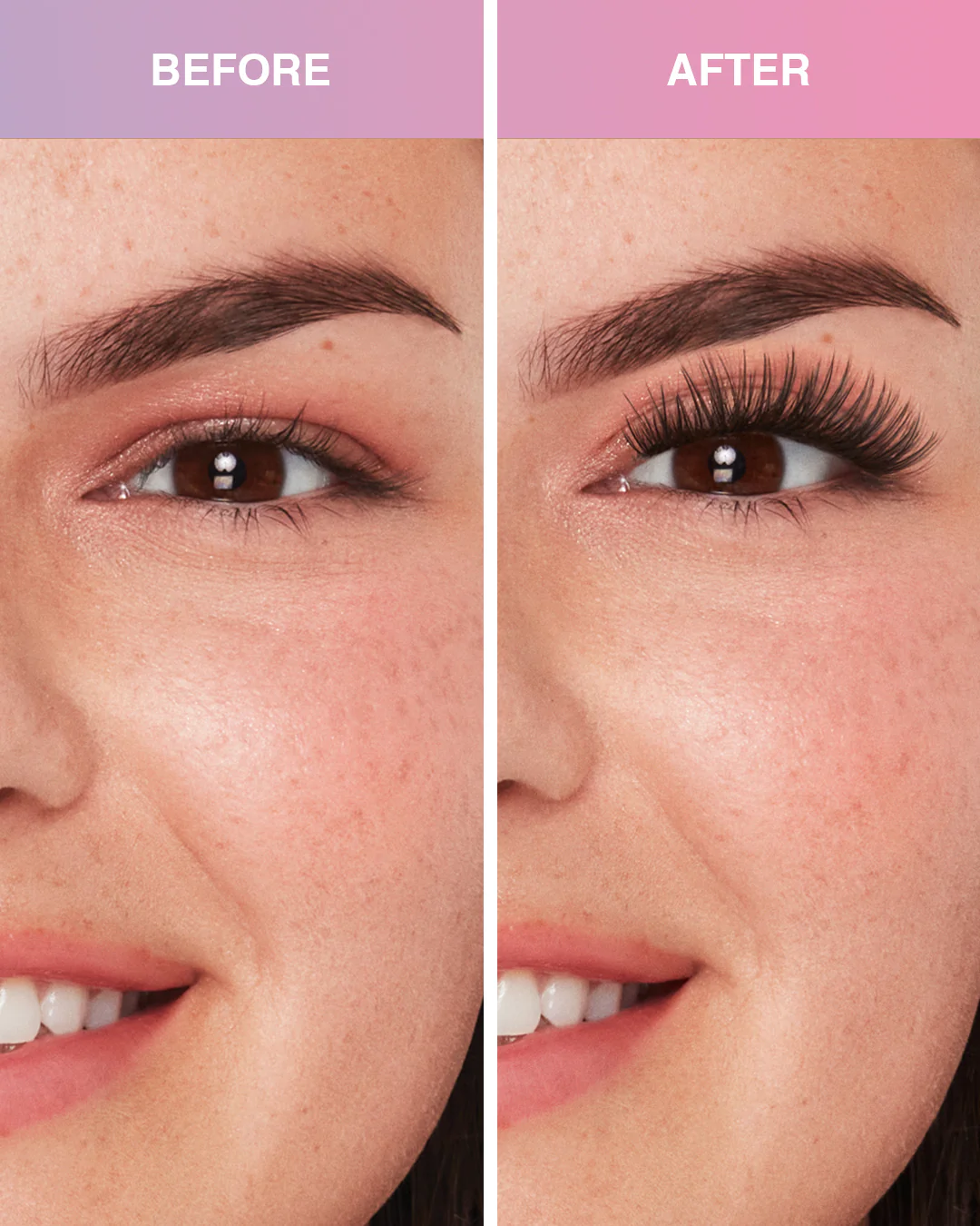 Press On Pre-Glued Underlash Extensions Fauxmink Natural 100 ct - Image 4