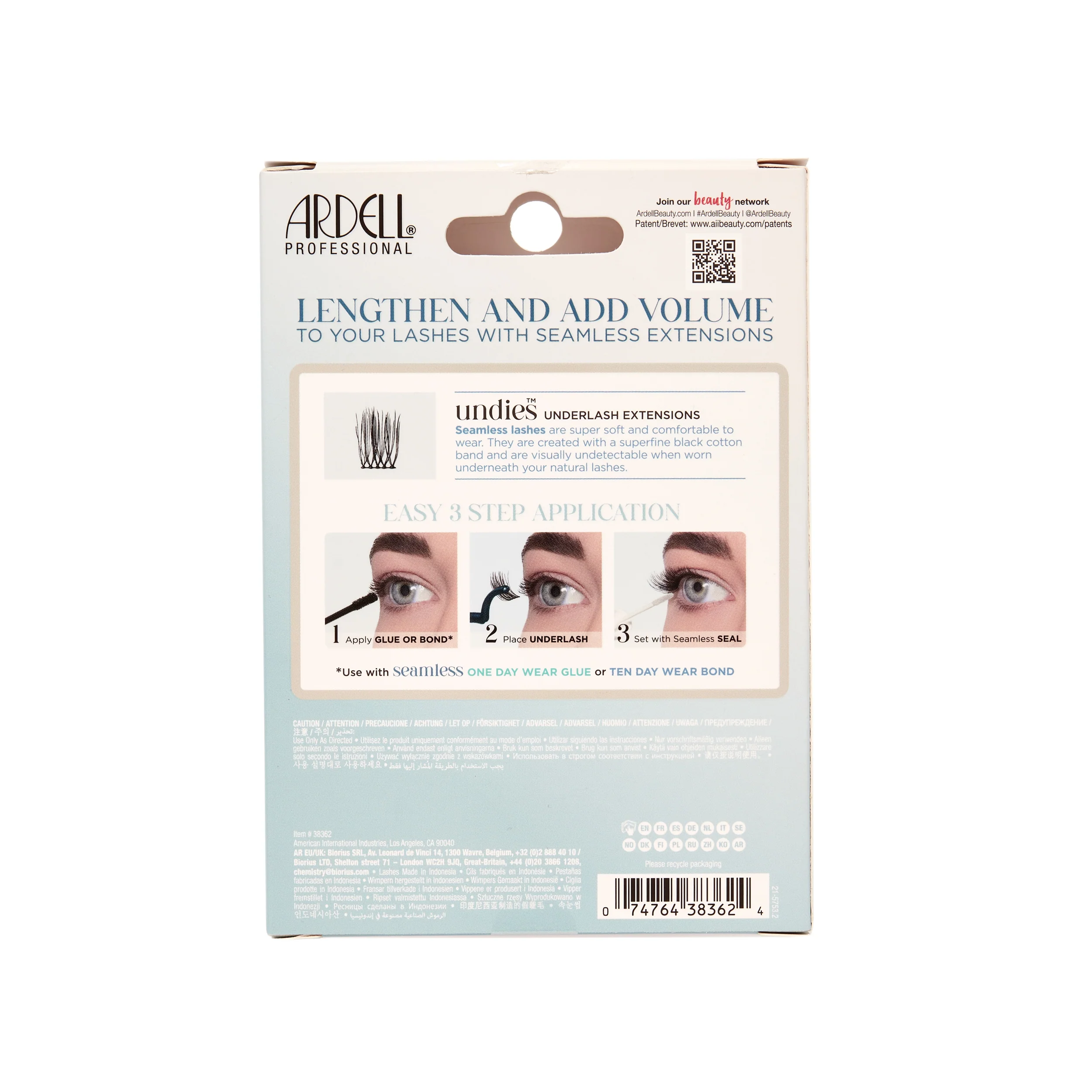 Seamless Underlash Extensions Fauxmink 100 ct - Image 3