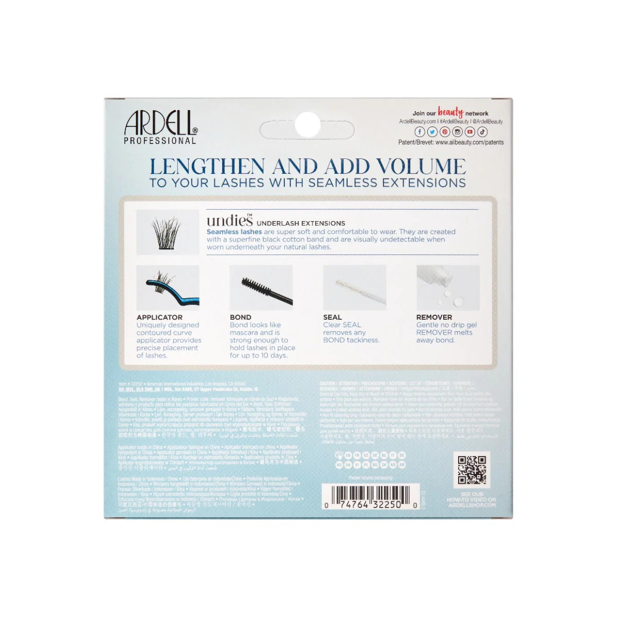 Seamless Underlash Extensions Kit, Naked - Image 2