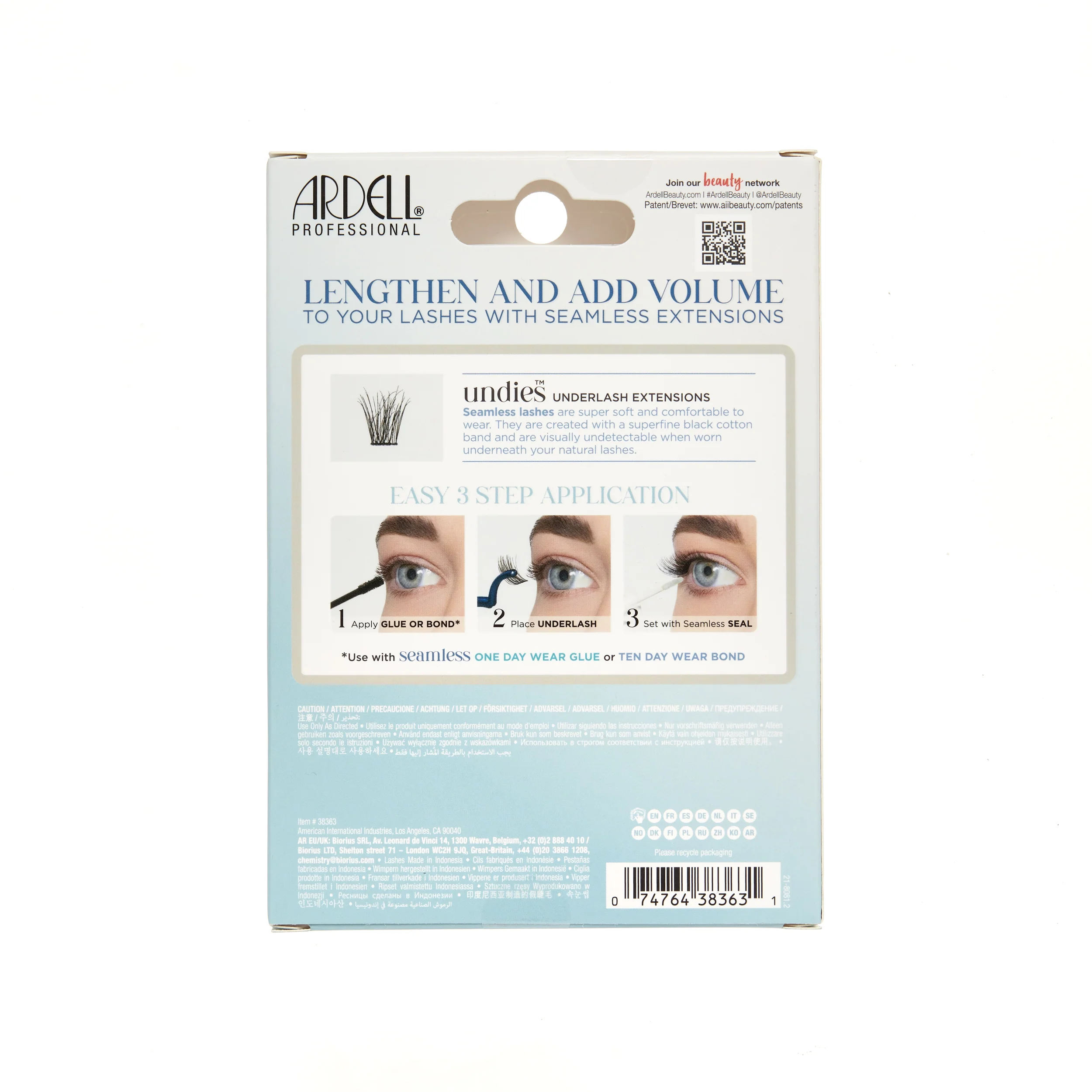 Seamless Underlash Extensions Naked 100 ct - Image 4