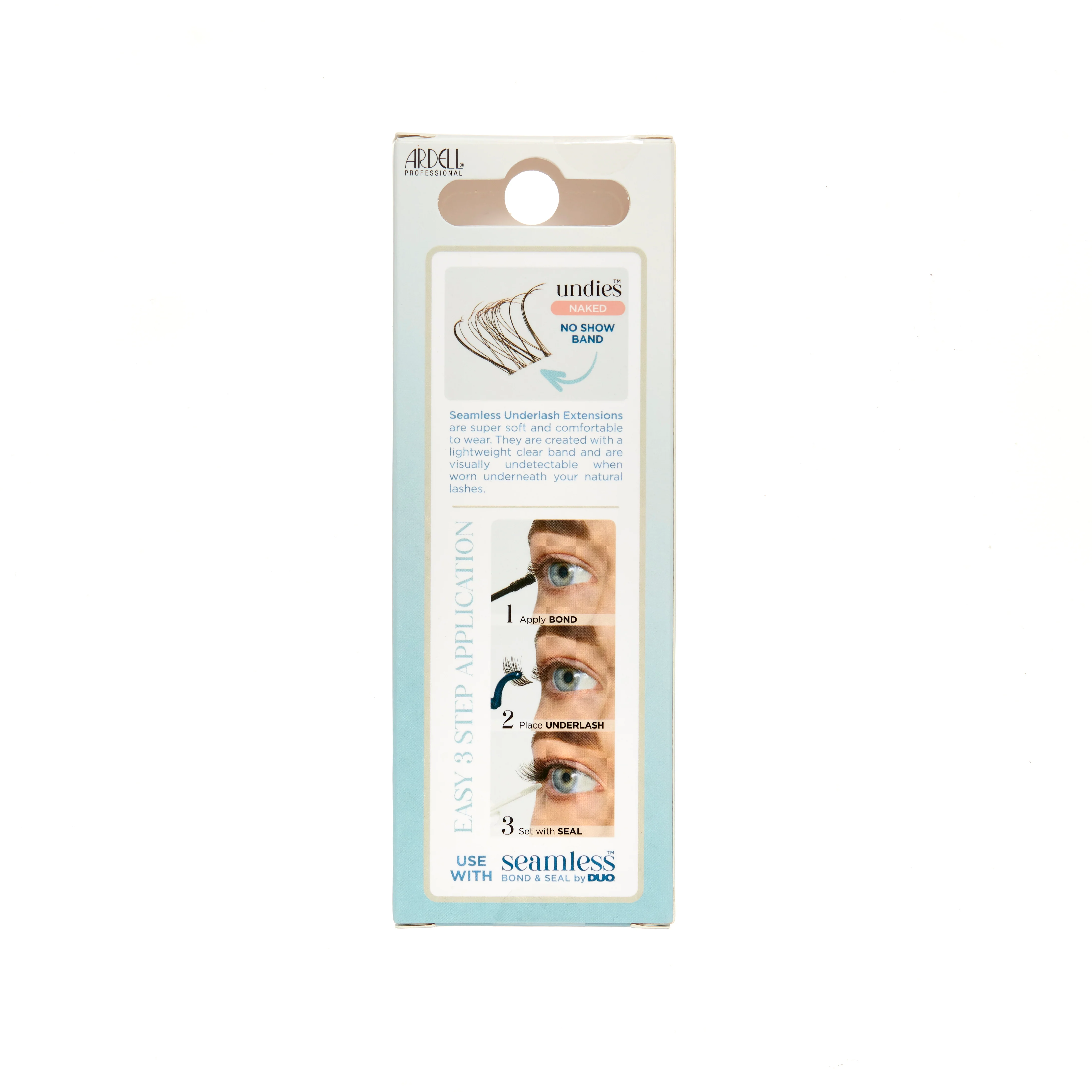 Seamless Underlash Extensions Naked with Invisiband 32 Ct - Image 4