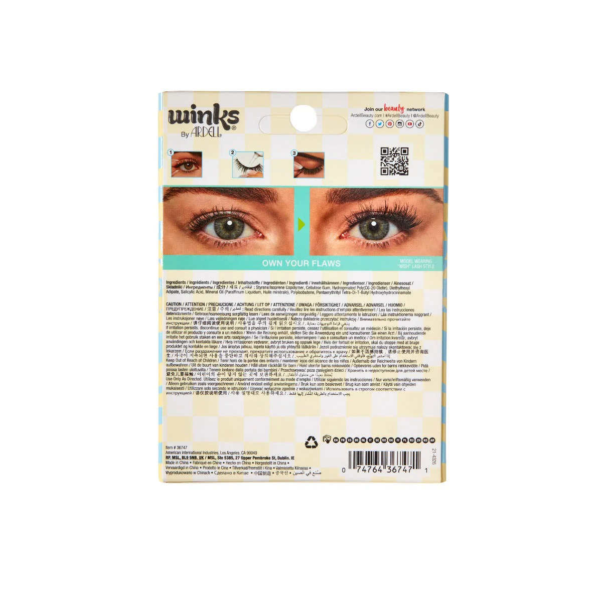 Winks Be Yourself Lashes & Patches, Wish + Vibez - Image 3